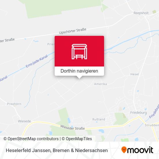 Heselerfeld Janssen Karte