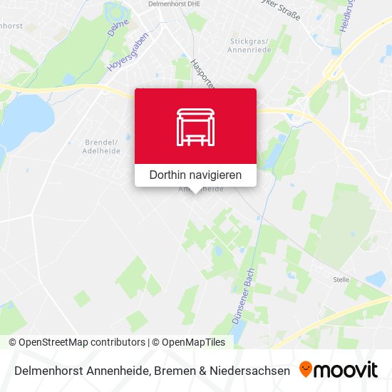 Delmenhorst Annenheide Karte