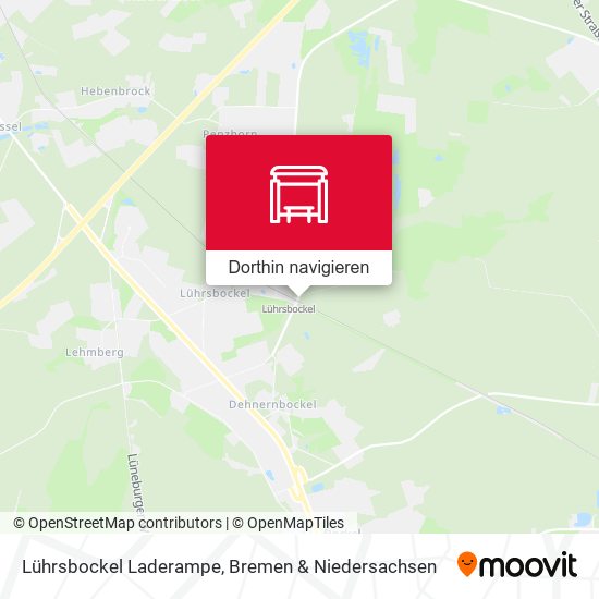 Lührsbockel Laderampe Karte
