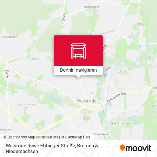 Walsrode Rewe Ebbinger Straße Karte