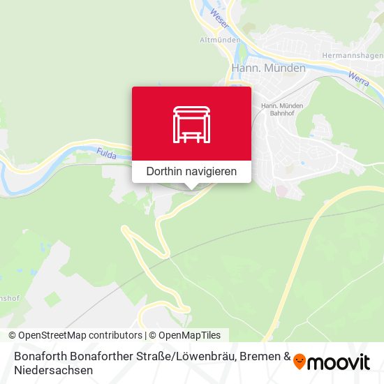 Bonaforth Bonaforther Straße / Löwenbräu Karte