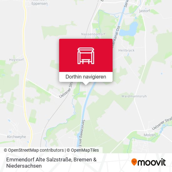 Emmendorf Alte Salzstraße Karte