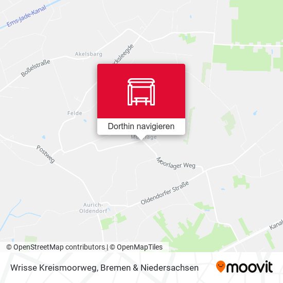 Wrisse Kreismoorweg Karte