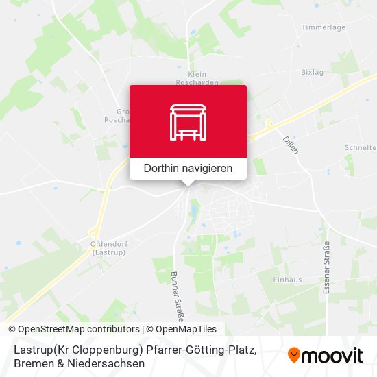 Lastrup(Kr Cloppenburg) Pfarrer-Götting-Platz Karte