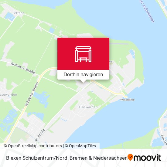 Blexen Schulzentrum/Nord Karte