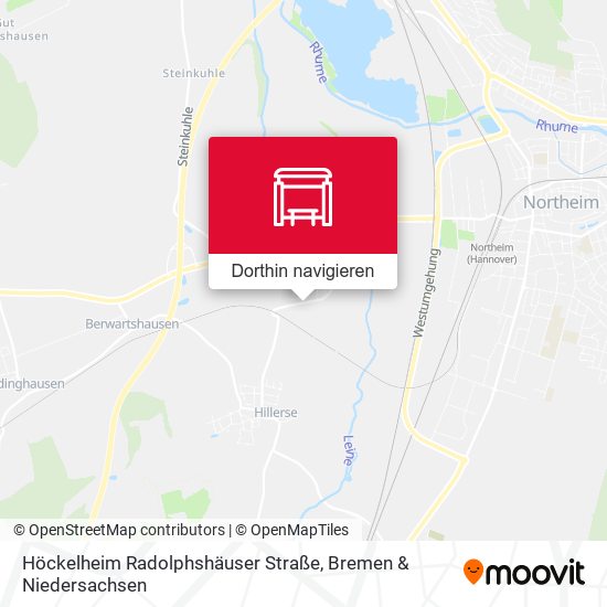 Höckelheim Radolphshäuser Straße Karte