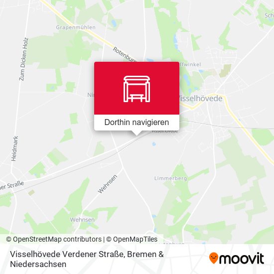 Visselhövede Verdener Straße Karte