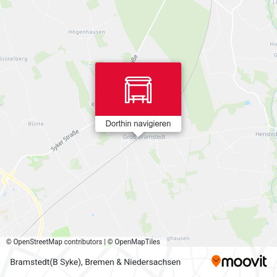 Bramstedt(B Syke) Karte