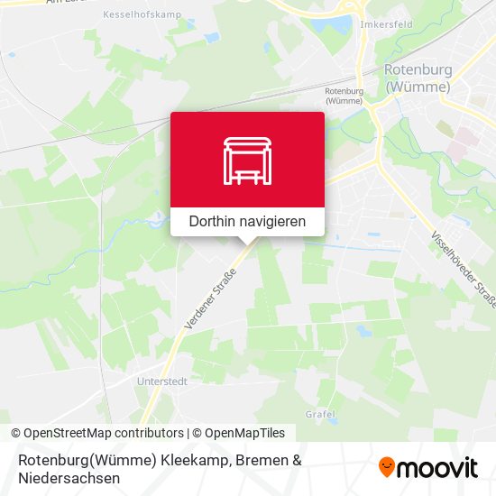Rotenburg(Wümme) Kleekamp Karte