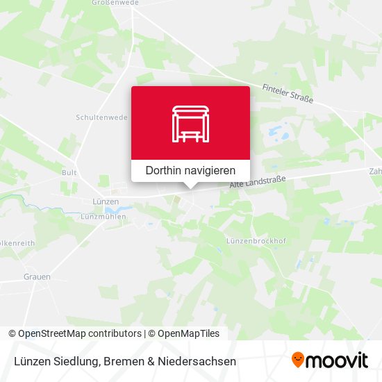 Lünzen Siedlung Karte