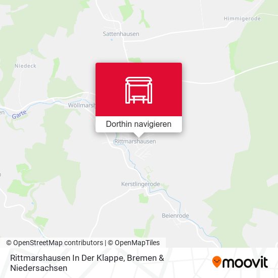 Rittmarshausen In Der Klappe Karte