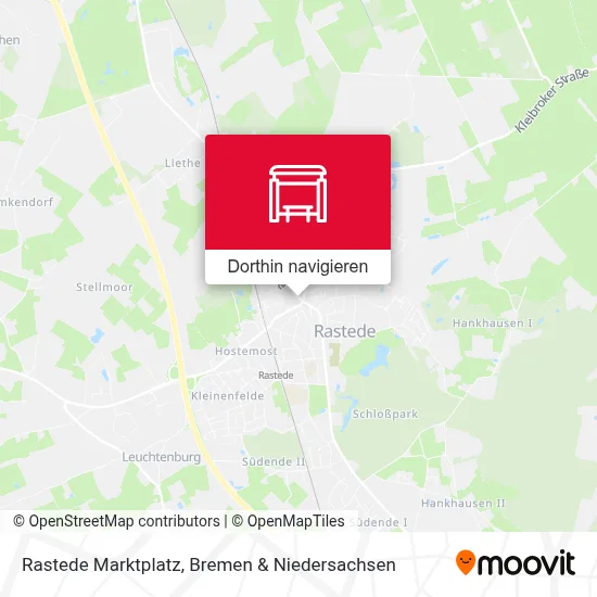 Rastede Marktplatz Karte