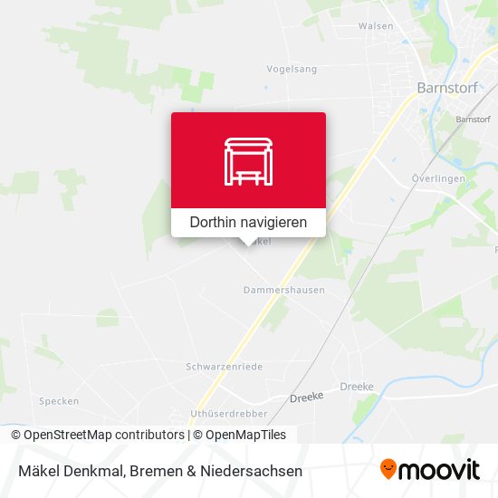 Mäkel Denkmal Karte