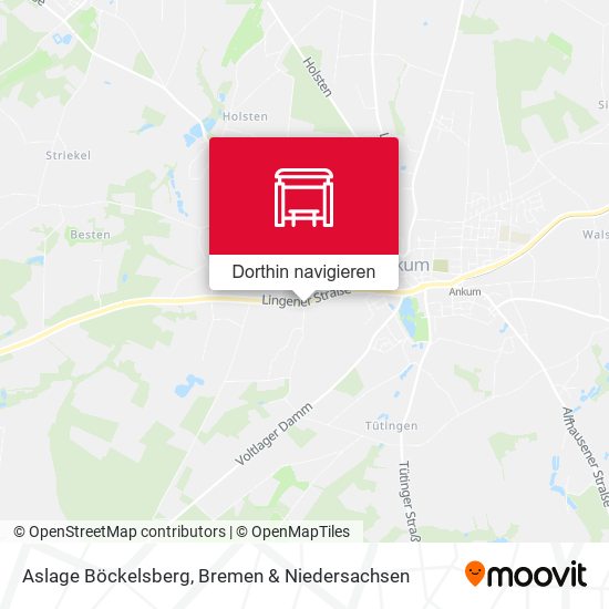 Aslage Böckelsberg Karte