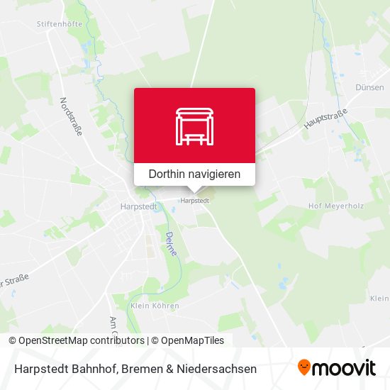 Harpstedt Bahnhof Karte