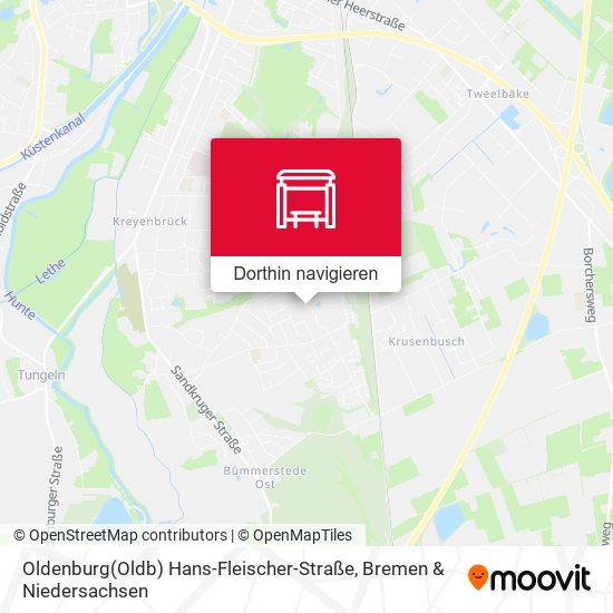 Oldenburg(Oldb) Hans-Fleischer-Straße Karte