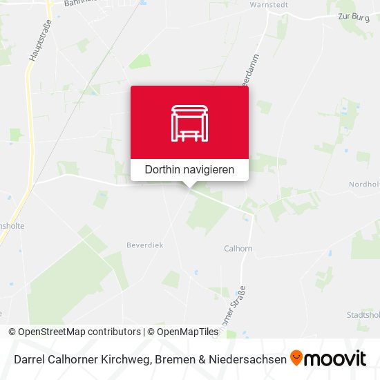Darrel Calhorner Kirchweg Karte