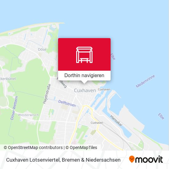 Cuxhaven Lotsenviertel Karte