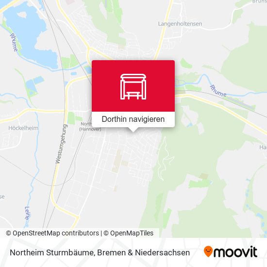 Northeim Sturmbäume Karte