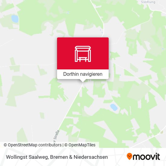 Wollingst Saalweg Karte