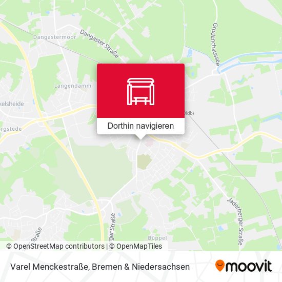 Varel Menckestraße Karte