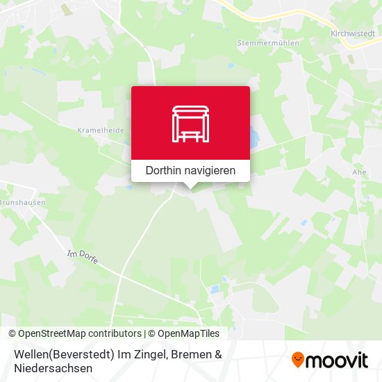 Wellen(Beverstedt) Im Zingel Karte