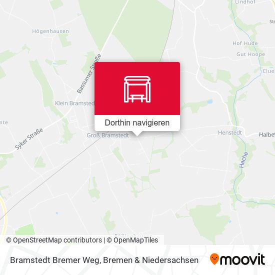 Bramstedt Bremer Weg Karte