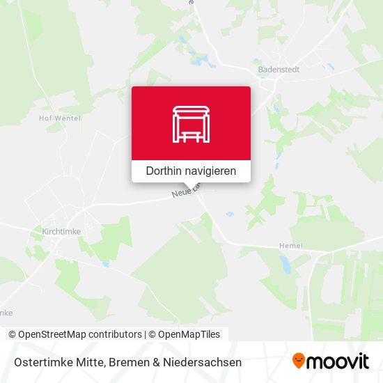 Ostertimke Mitte Karte