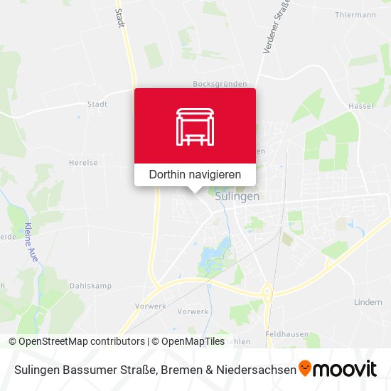 Sulingen Bassumer Straße Karte