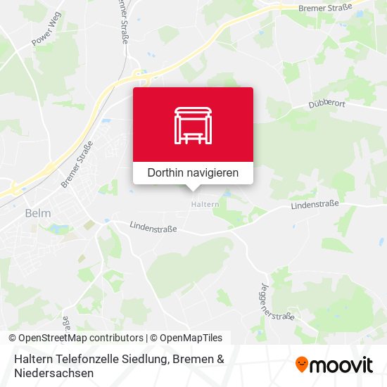 Haltern Telefonzelle Siedlung Karte