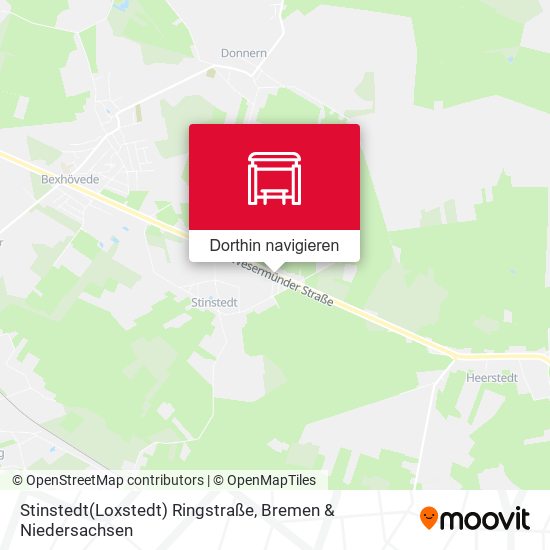 Stinstedt(Loxstedt) Ringstraße Karte