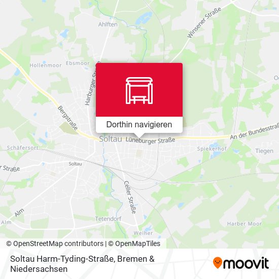 Soltau Harm-Tyding-Straße Karte