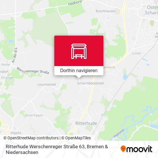 Ritterhude Werschenreger Straße 63 Karte