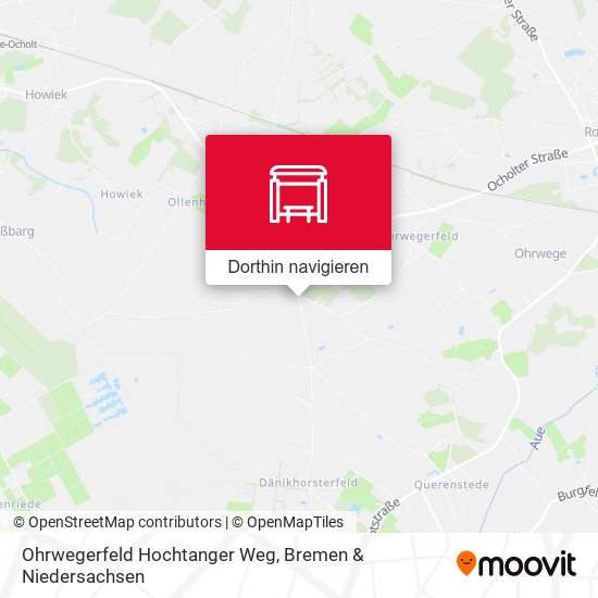 Ohrwegerfeld Hochtanger Weg Karte
