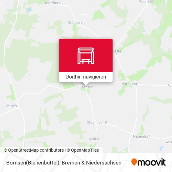 Bornsen(Bienenbüttel) Karte
