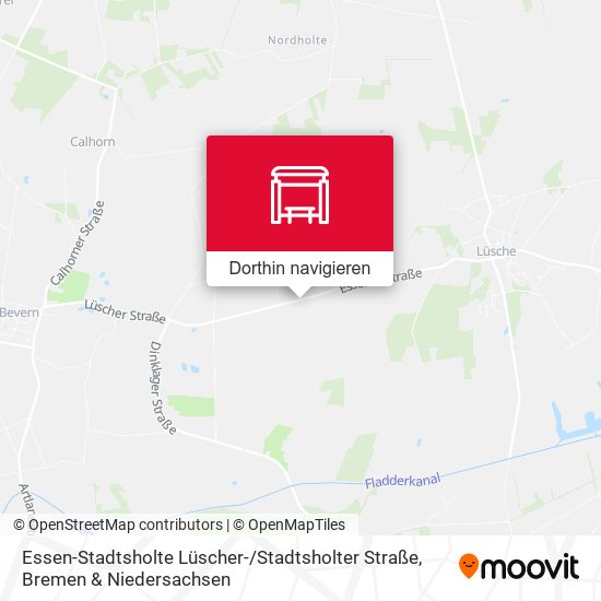 Essen-Stadtsholte Lüscher- / Stadtsholter Straße Karte