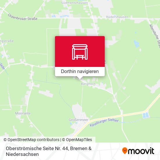 Oberströmische Seite Nr. 44 Karte