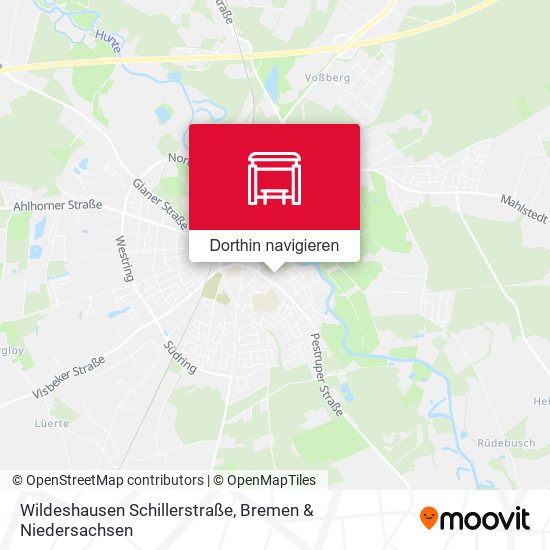 Wildeshausen Schillerstraße Karte