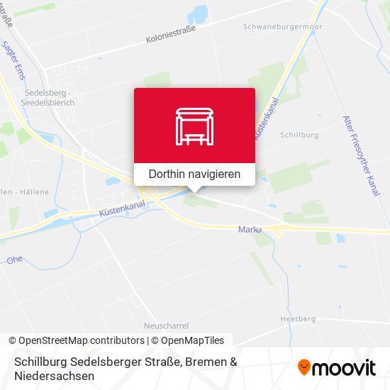 Schillburg Sedelsberger Straße Karte