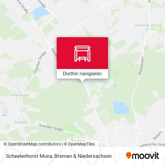 Scheelenhorst Muna Karte