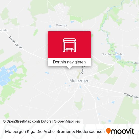 Molbergen Kiga Die Arche Karte