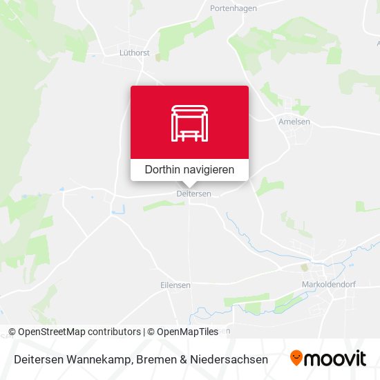 Deitersen Wannekamp Karte