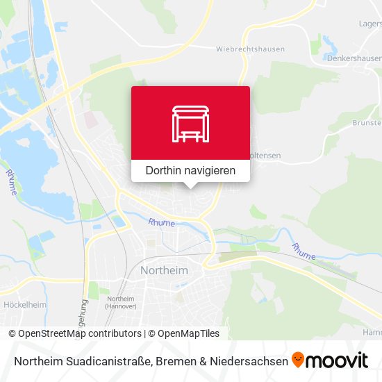 Northeim Suadicanistraße Karte