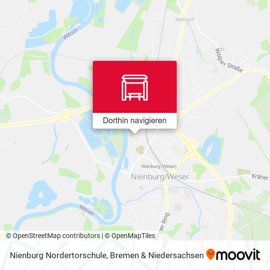 Nienburg Nordertorschule Karte