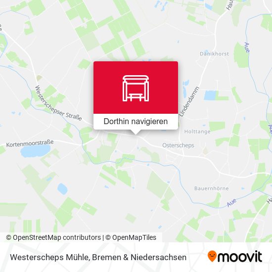 Westerscheps Mühle Karte