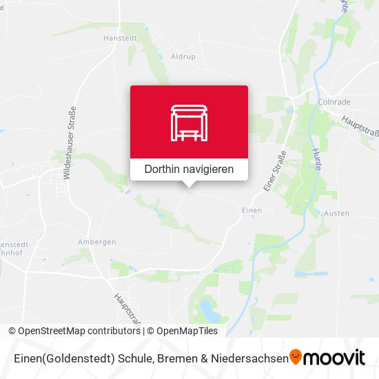 Einen(Goldenstedt) Schule Karte