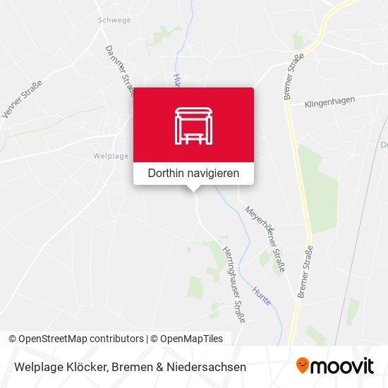 Welplage Klöcker Karte