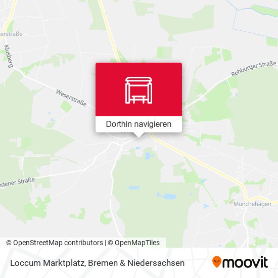 Loccum Marktplatz Karte