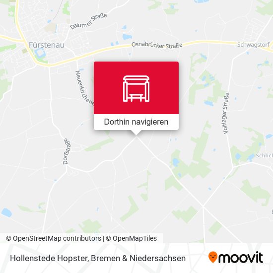 Hollenstede Hopster Karte