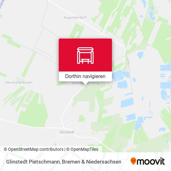Glinstedt Pietschmann Karte